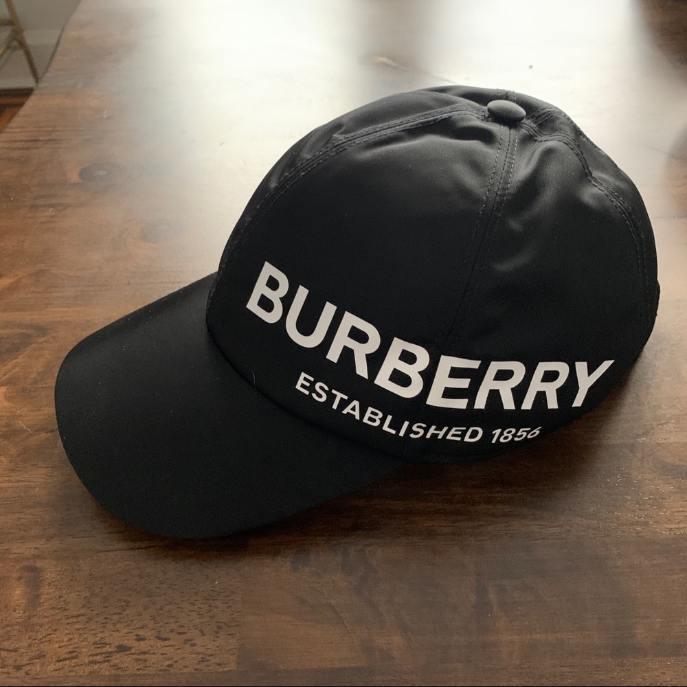 Burberry Black Logo Cap
